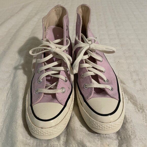 Pink Converse High Tops - Picture 1 of 5